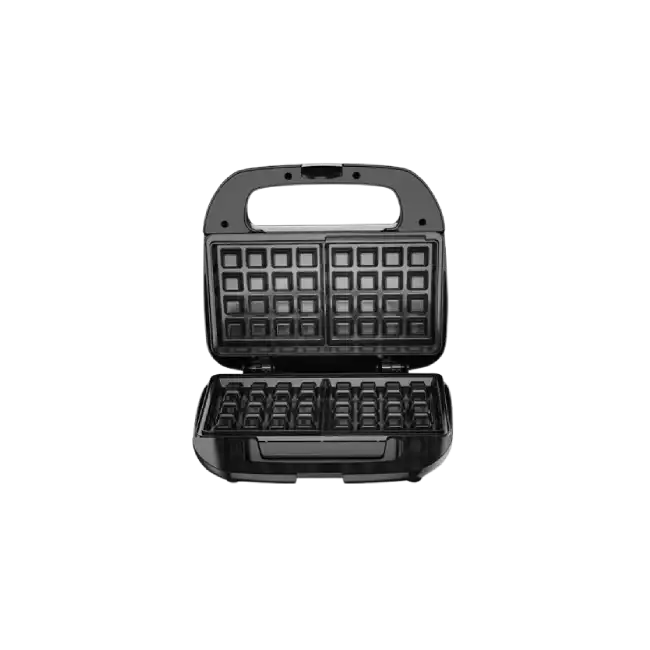 Waflera Black+Decker WM120B 2 Porciones Color Negro-1