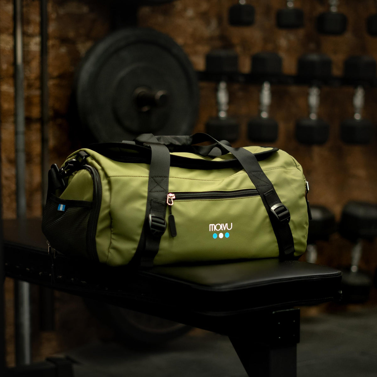 Maletín Entreno (mediano) - verde-16