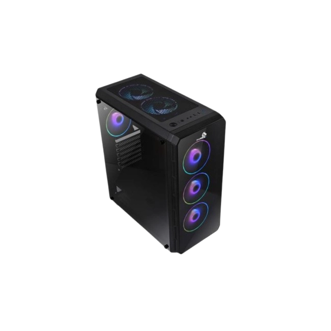 Case Gamer X-Lion HD-730 Temperado Front Y Temperado Lateral +3 Fans Front Panel-2