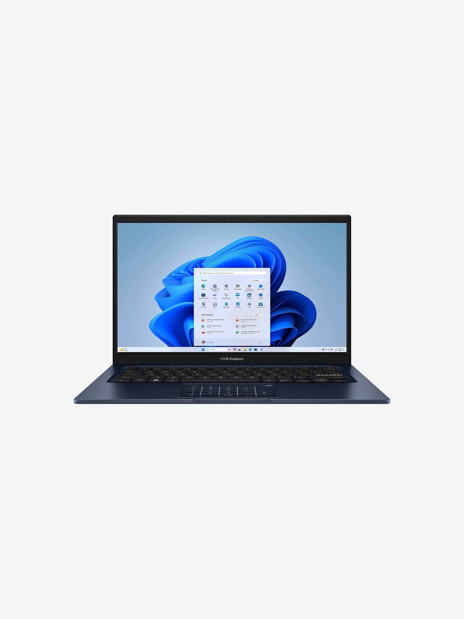 Laptop Asus Vivobook X1404VAP-V14.C58256 Core™ 5 120U 256GB SSD 8GB 14" 1920x1080  WIN11 Home  Color Azul