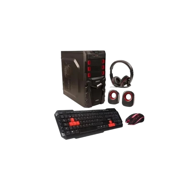 CASE-PC GAMING XT-GMR-S TW TE/MO/BO/HE NEGRO/ROJO XTECH