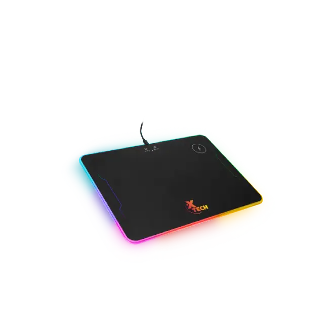 MOUSE PAD GAMING XTA-201 SPECTRUM RGB CON CARGADOR INALAMBRICO XTECH-1
