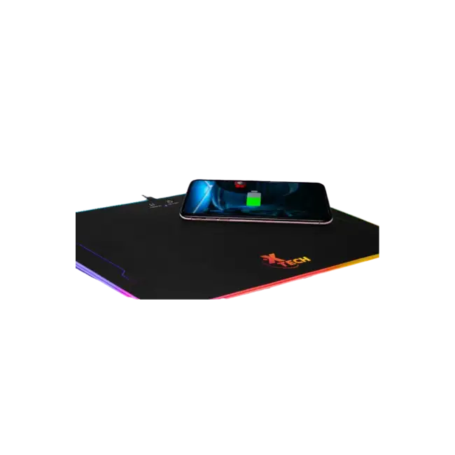 MOUSE PAD GAMING XTA-201 SPECTRUM RGB CON CARGADOR INALAMBRICO XTECH-4