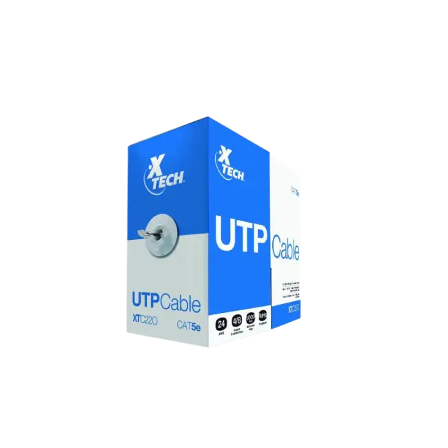CABLE UTP XTC-220 CATEGORIA 5E METRO XTECH-4