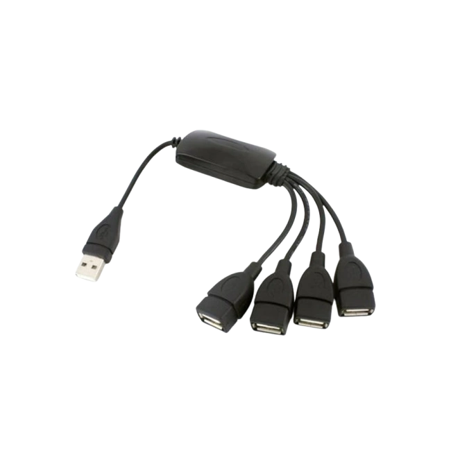 HUB XTC-320 4 PUERTOS USB 2.0 HI-SPEED XTECH