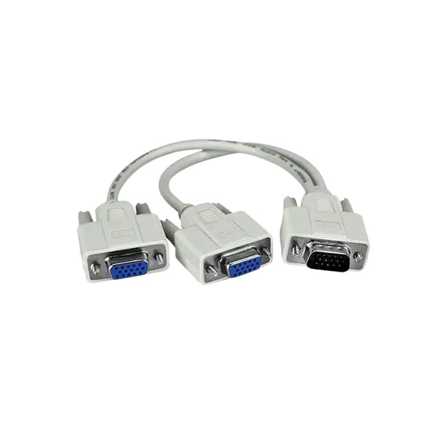 CABLE ADAPTADOR SPLITTER XTC-325 VGA MACHO A 2 VGA HEMBRA XTECH