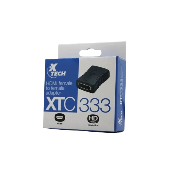 ADAPTADOR XTC-333 HDMI HEMBRA A HDMI HEMBRA  XTECH-2