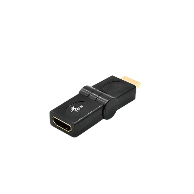 ADAPTADOR XTC-347 HDMI HEMBRA HDMI MACHO 170 DEG XTECH