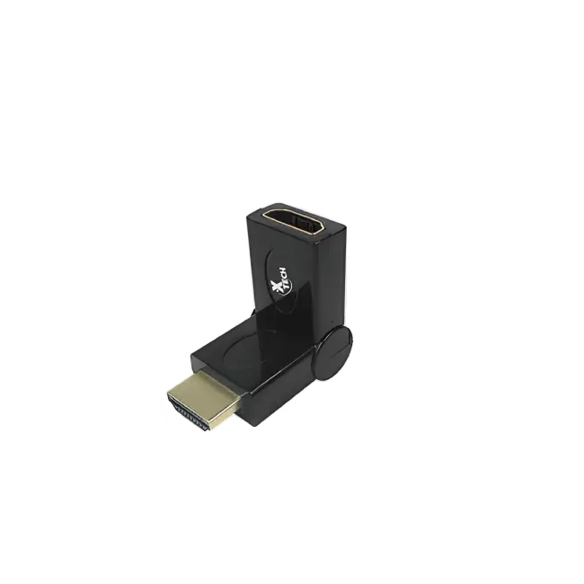 ADAPTADOR XTC-347 HDMI HEMBRA HDMI MACHO 170 DEG XTECH-2