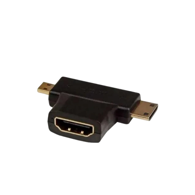 ADAPTADOR XTC-355 HDMI HEMBRA A MICRO / MINI HDMI MACHO XTECH-3