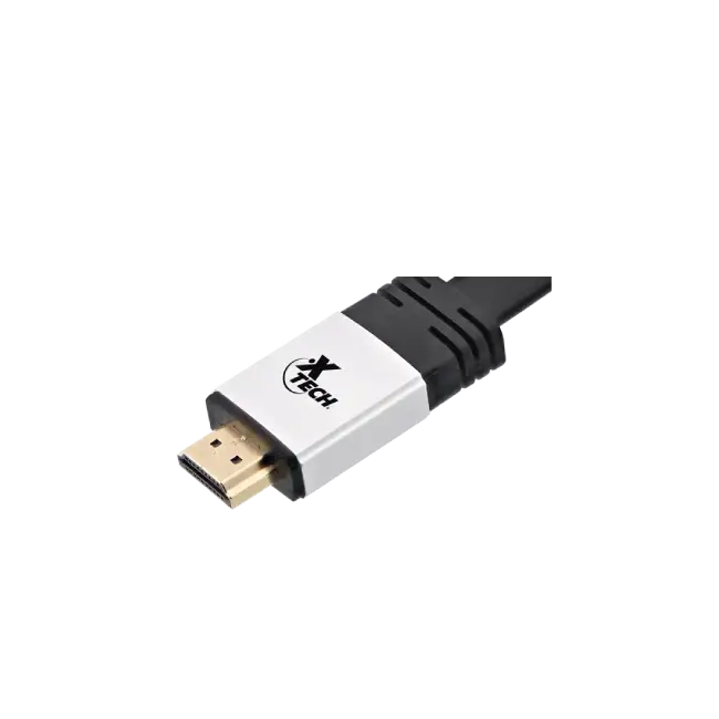CABLE HDMI XTC-620 MACHO A MACHO HIGH SPEED FLAT 10 PIES XTECH