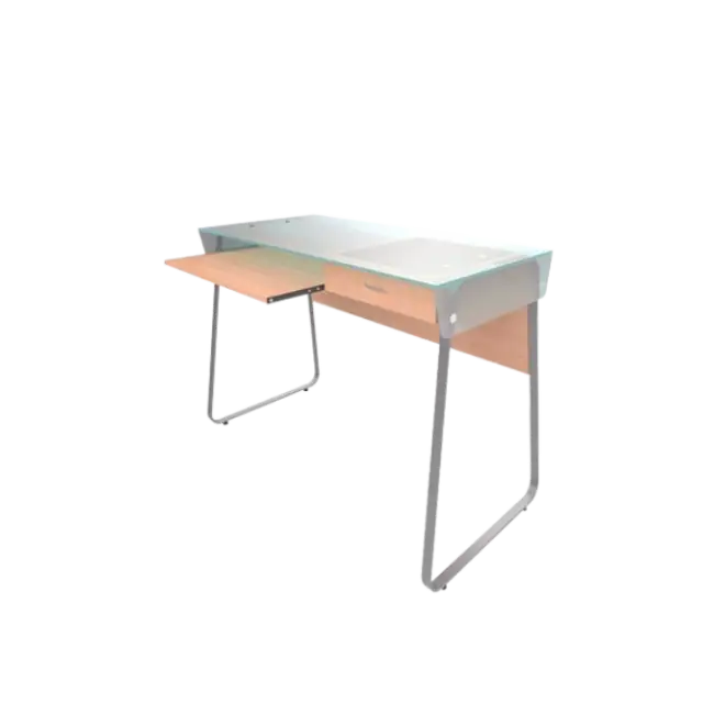 Escritorio Xtech Sycamore XTF-CD197 1 nivel con Tope de Vidrio