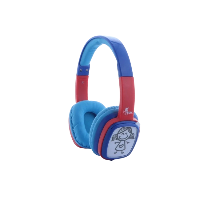 AUDIFONOS XTH-350 SOUNDART KID COLOR AZUL XTECH