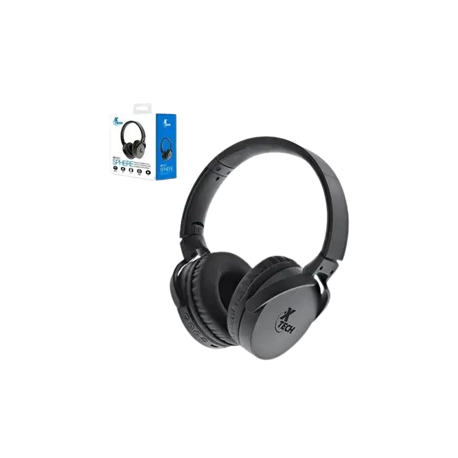 AUDIFONOS XTH-620 INALAMBRICOS COLOR NEGRO XTECH-2