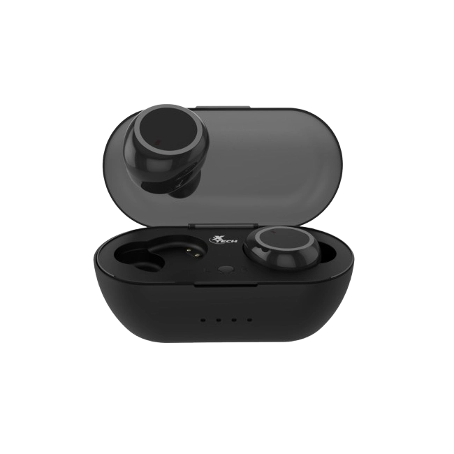 Auriculares Xtech Voxdots XTH-700 Inalambricos con Micro en Oreja Color Negro-1
