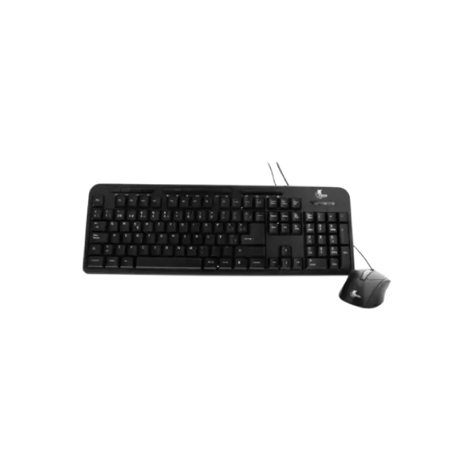 Combo de Teclado y Mouse Xtech XTK-301S Cableado USB-4
