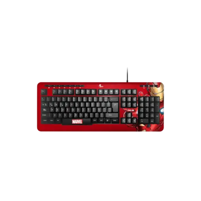 Teclado Xtech XTK-M401IM Marvel Iron Man USB Español-3