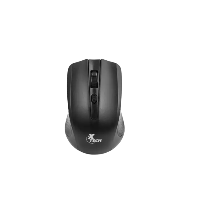 MOUSE XTM-310BK INALAMBRICO 2.4GHZ 4 BOTONES 1600 DPI COLOR NEGRO XTECH-2