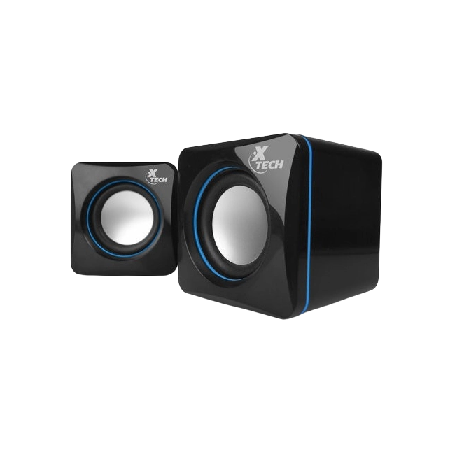 BOCINA XTECH XTS-110 USB 5W 3.5MM COLOR NEGRO