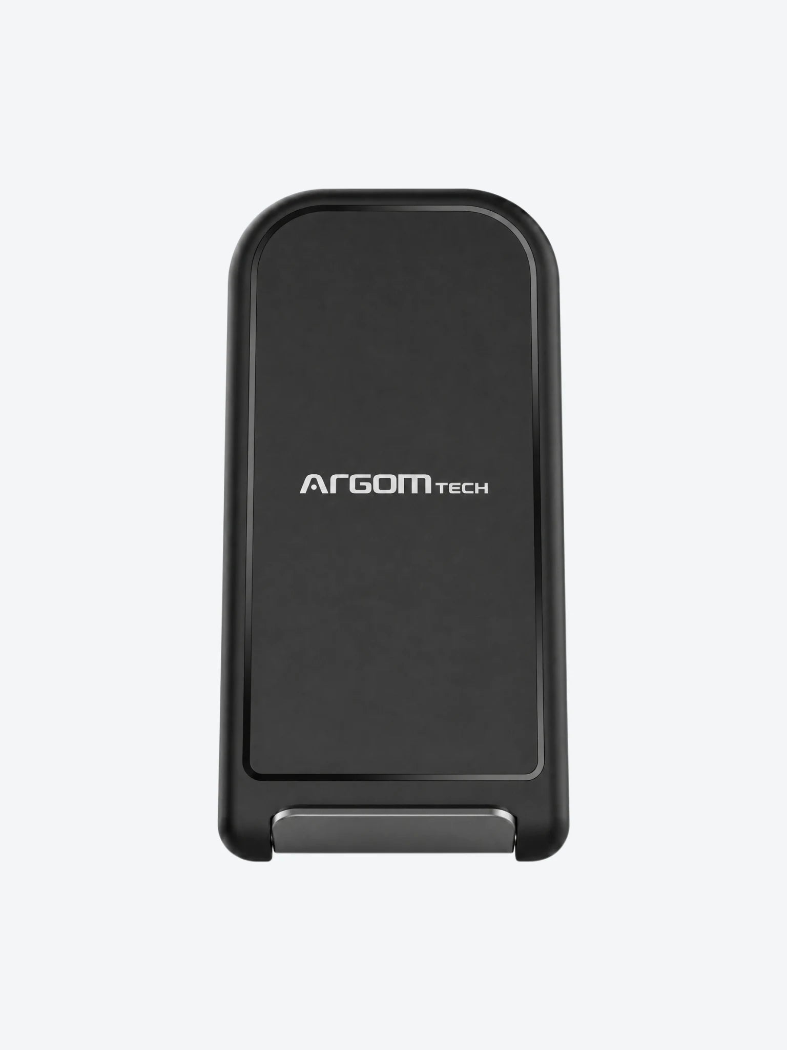 Soporte de Carga Inalambrica Rapida Argom ARG-AC-0140BK 10W Con Ceretificacion QI-1