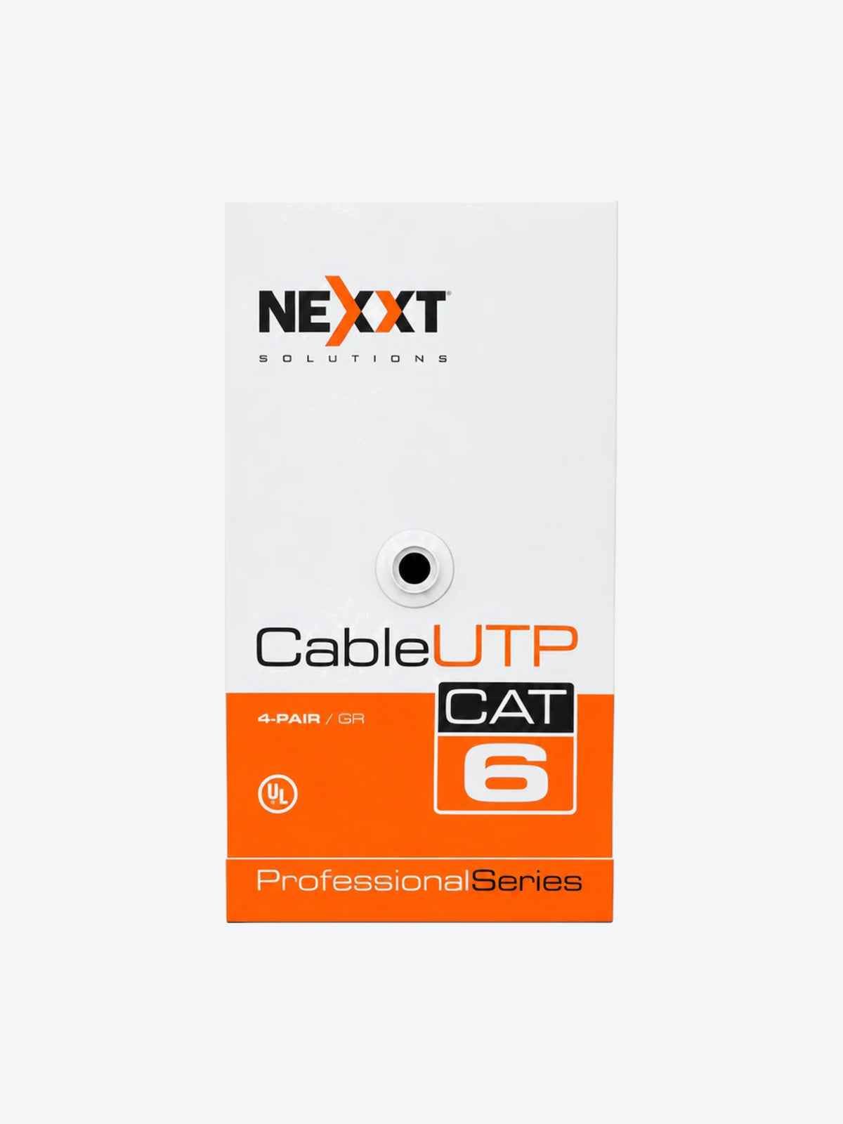 Nexxt Enterprise Cat6 U/UTP Cable 4P 23AWG CM 305m GR