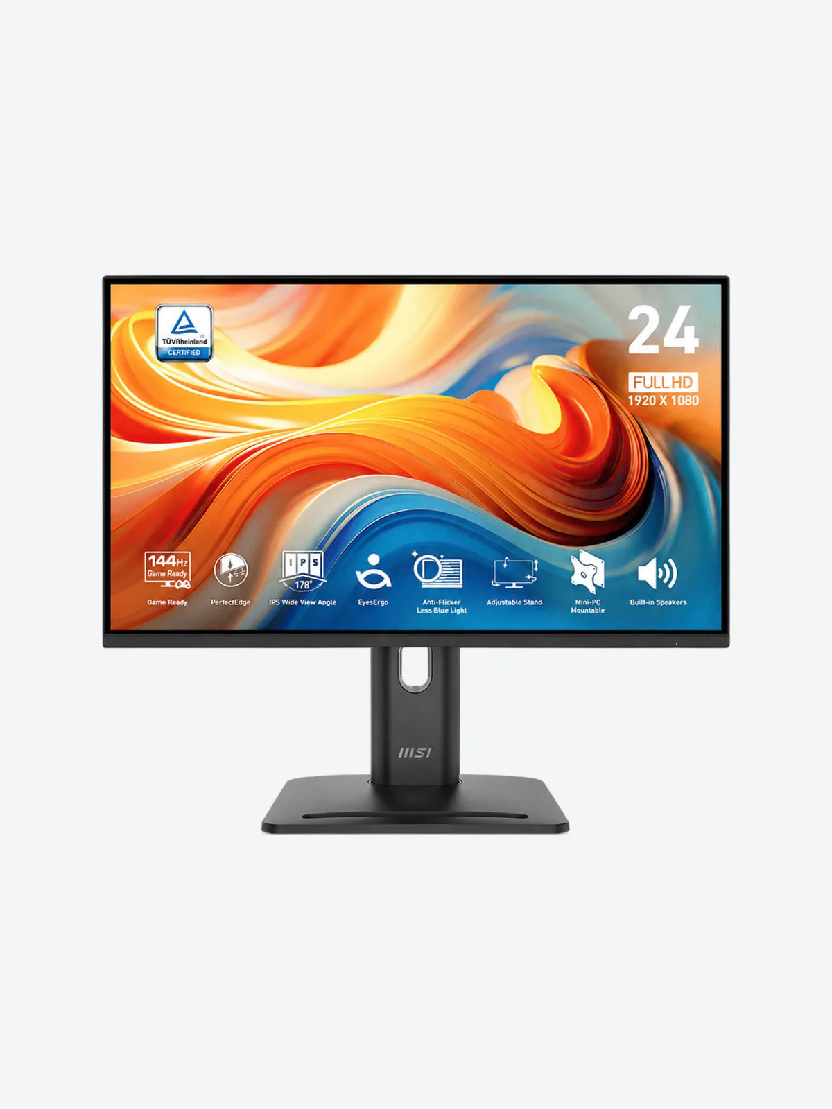 MONITOR MSI PRO MP245PG E14 24" PLANA 1080P 144HZ IPS FREESYNC HDMI / DISPLAYPORT / VGA 9S6-3PE39M-0-1