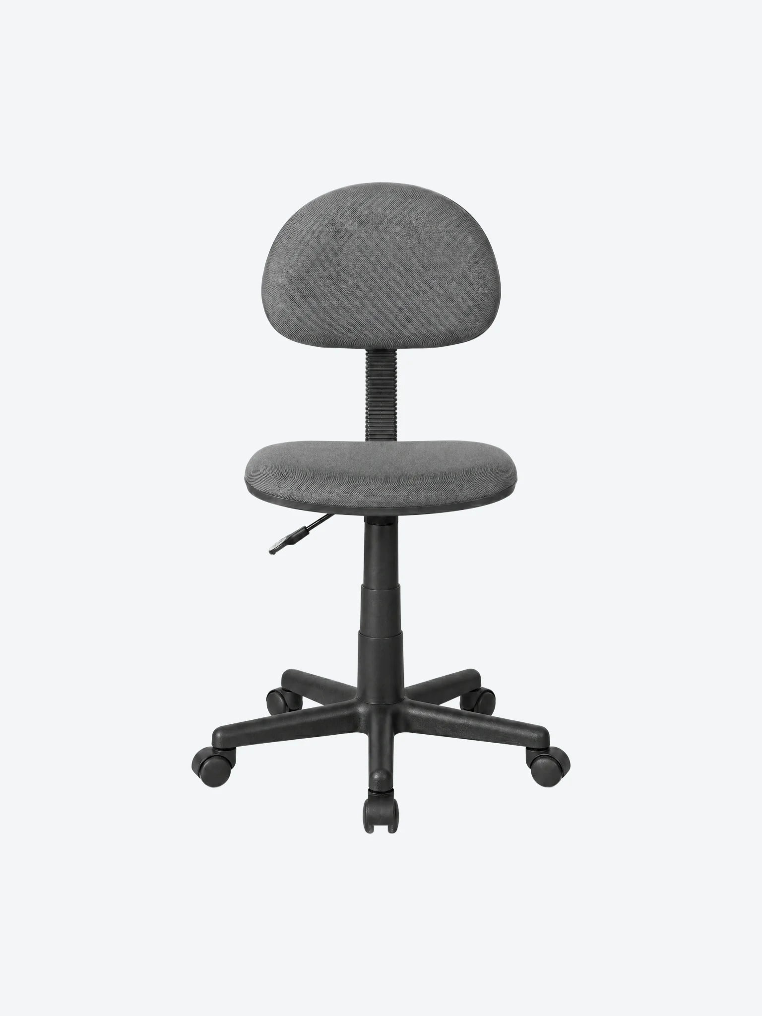 SILLA DE OFICINA QZY-B1 GRAY SIN BRAZOS COLOR GRIS XTECH-1