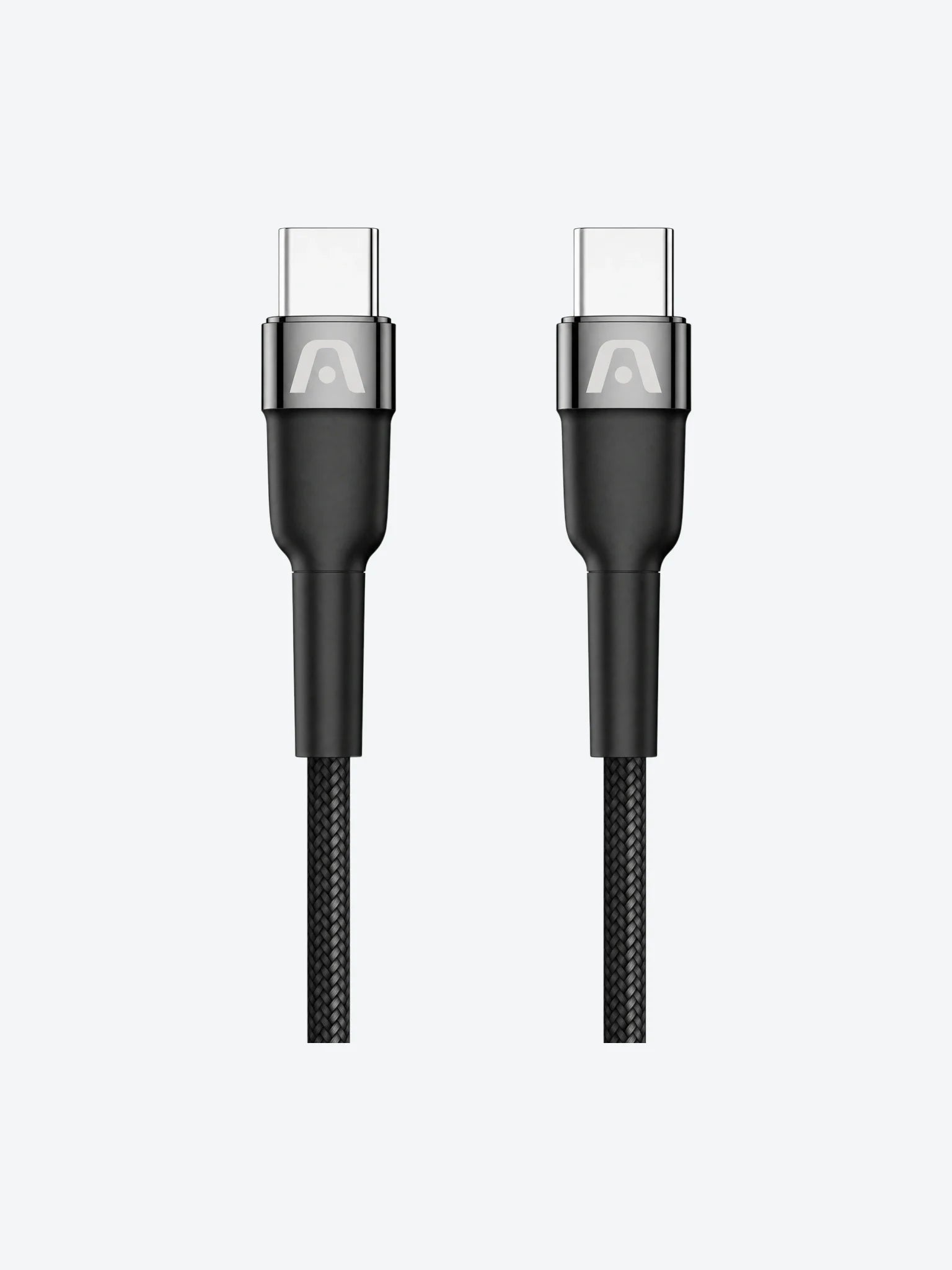Cable Argom ARG-CB-0048BK Tipo C a Tipo C 65W Nylon Trenzado Dura Speed 3mts-1