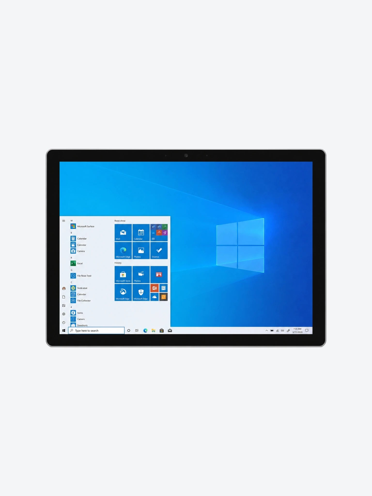 Tablet Microsoft Surface Pro 4 Core i7-6650U 256GB SSD 16GB RAM 12.3" 2736x1824 Touchscreen W10 Pro Seminueva-1