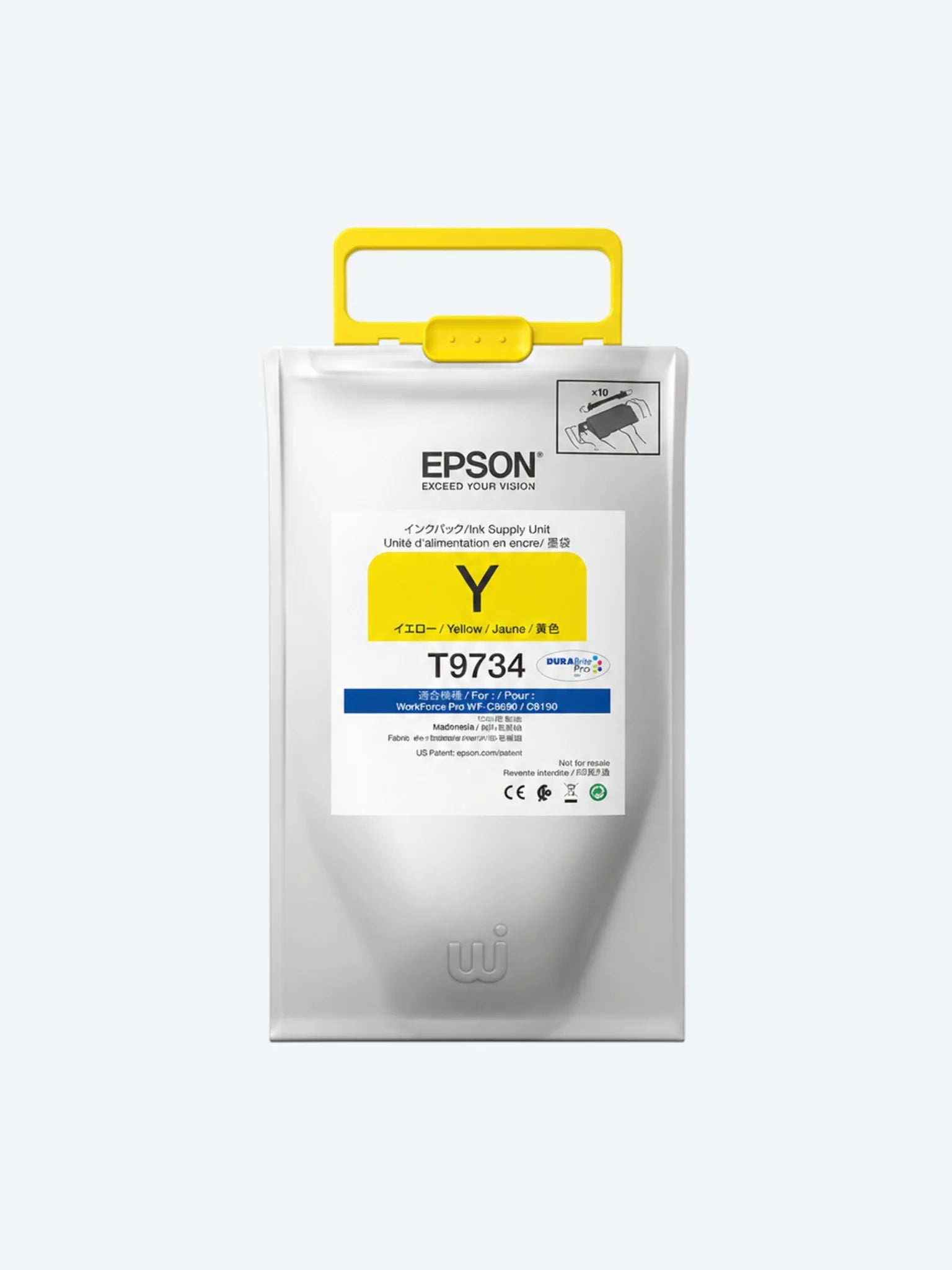 WorkForce WF-C869R Yellow Std-1