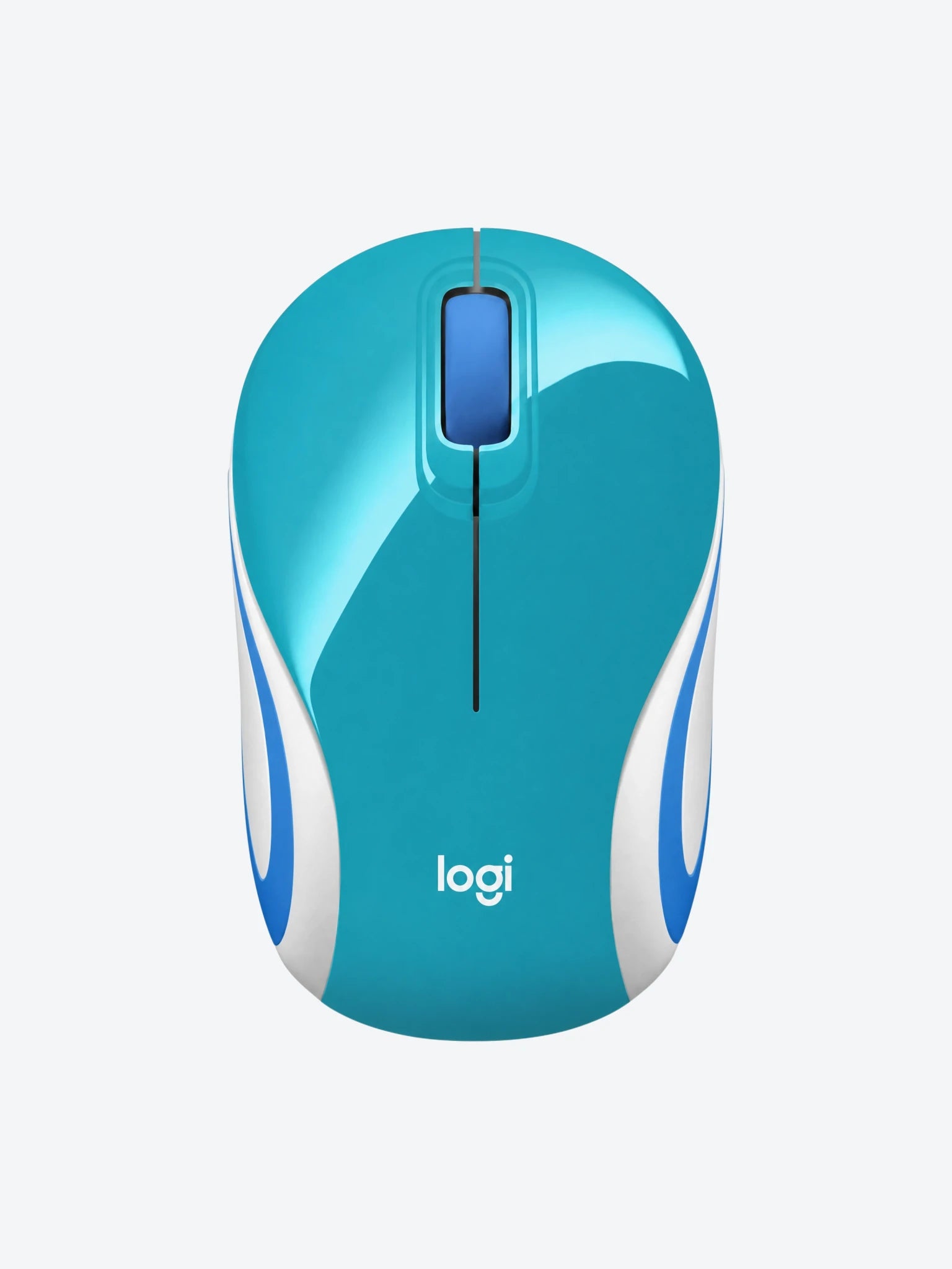 MOUSE M187 OPTICO 3 BOTONES INALAMBRICO COLOR BRIGHT TEAL LOGITECH