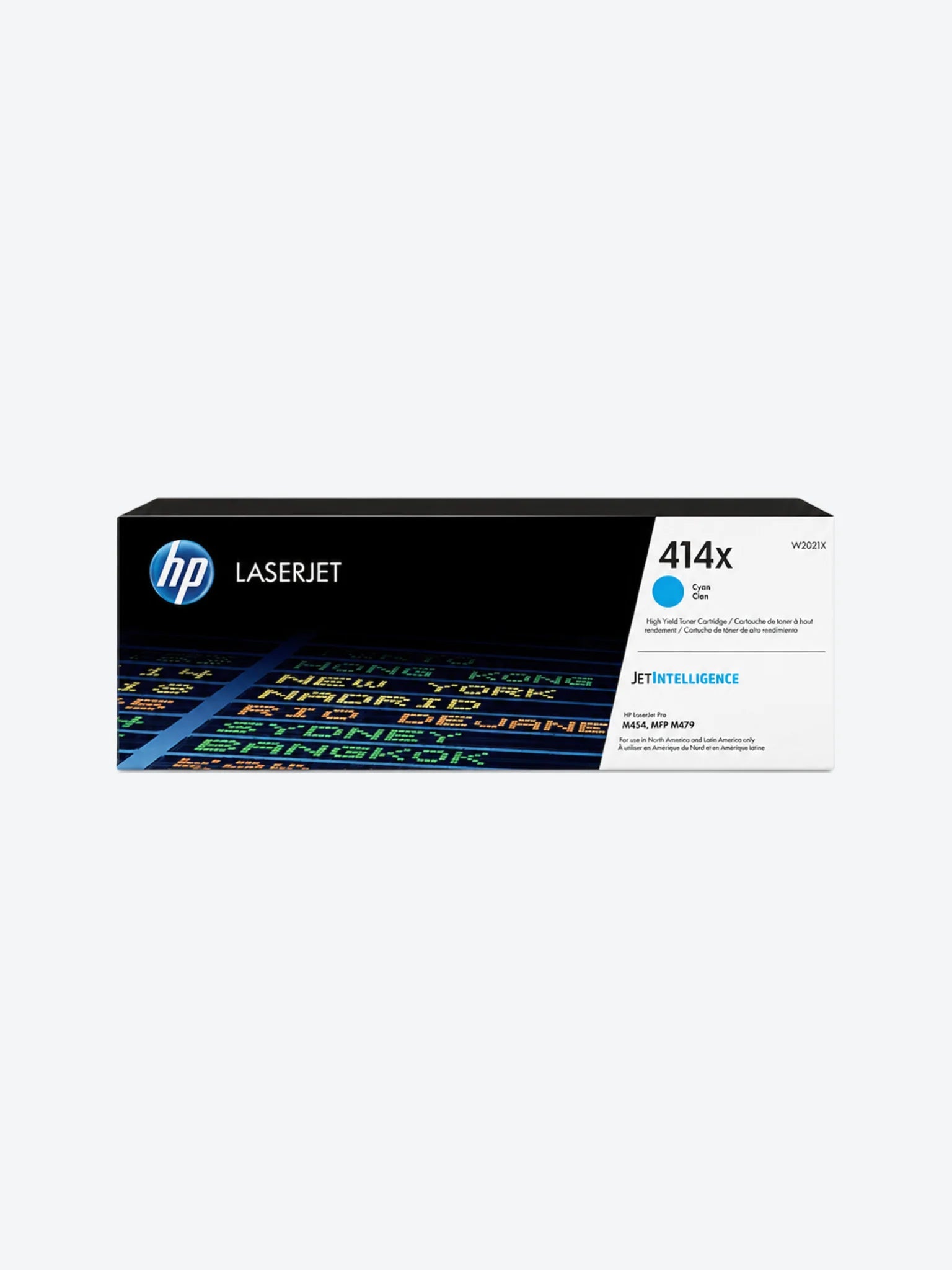 HP 414X Cyan LaserJet Toner Cartridge