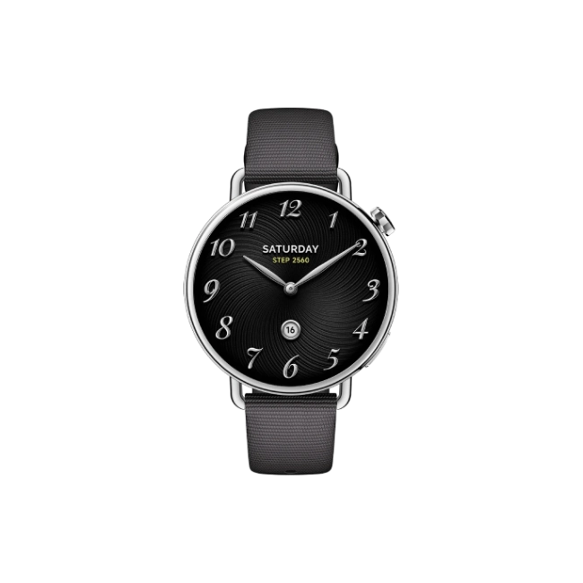 Xiaomi Watch S4 41mm Fluororubber StrapBlack-3