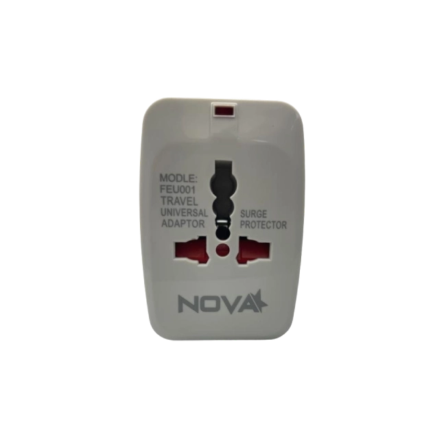 ADAPTADOR  UNIVERSAL  NOVA FEU001001C  PARA VIAJES-2