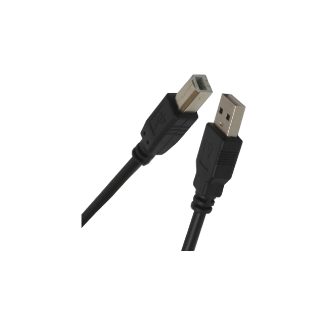 CABLE DE ALIMENTACIÓN PARA IMPRESORAS USB-A 2.0 A USB-B NOVA FAD30118001C 1.8M