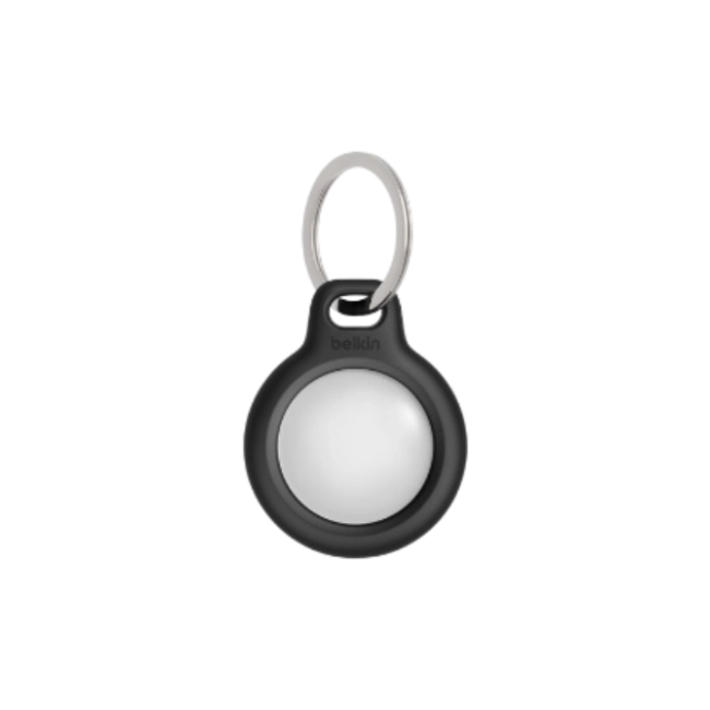 Belkin - Soporte de seguridad para etiqueta Bluetooth antipérdida - negro - para Apple AirTag