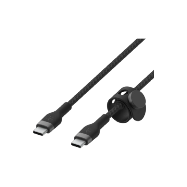 Belkin BOOST CHARGE - Cable USB - 24 pin USB-C (M) a 24 pin USB-C (M) - 3 m - negro-2