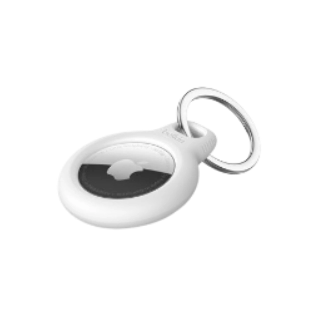 Belkin - Estuche para Airtag - blanco - para Apple AirTag-4