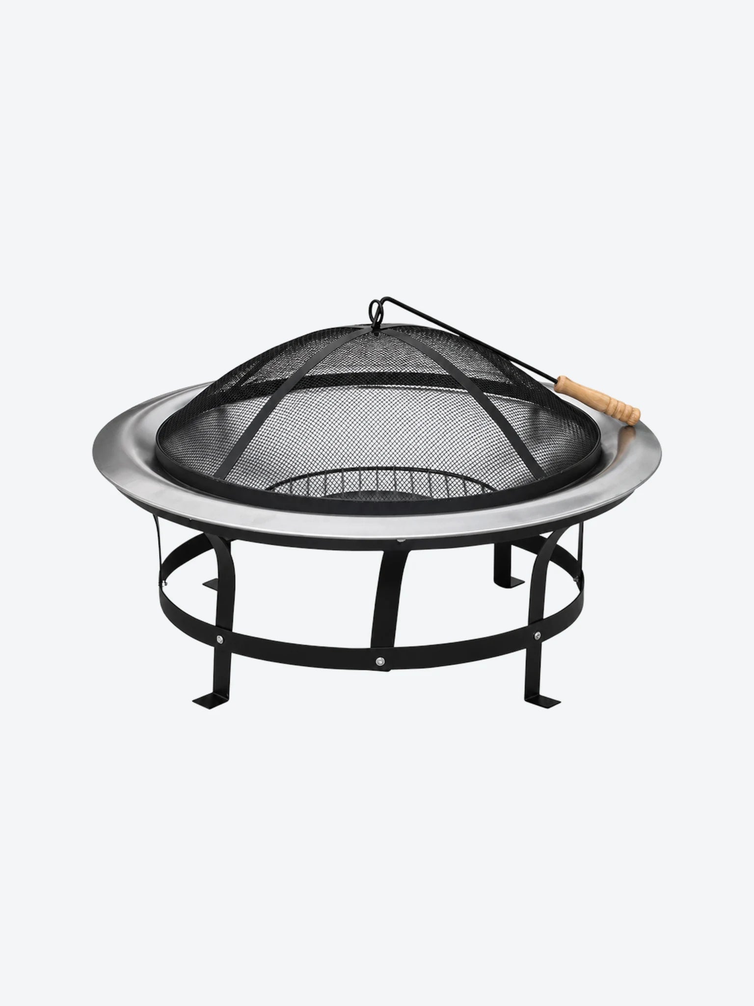 CALENTADOR DE LENA O CARBON 74X74X45 CM