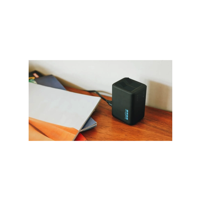 Cargador GoPro AEDBD-201 de Bateria Dual Para Camara Hero13 Black-4