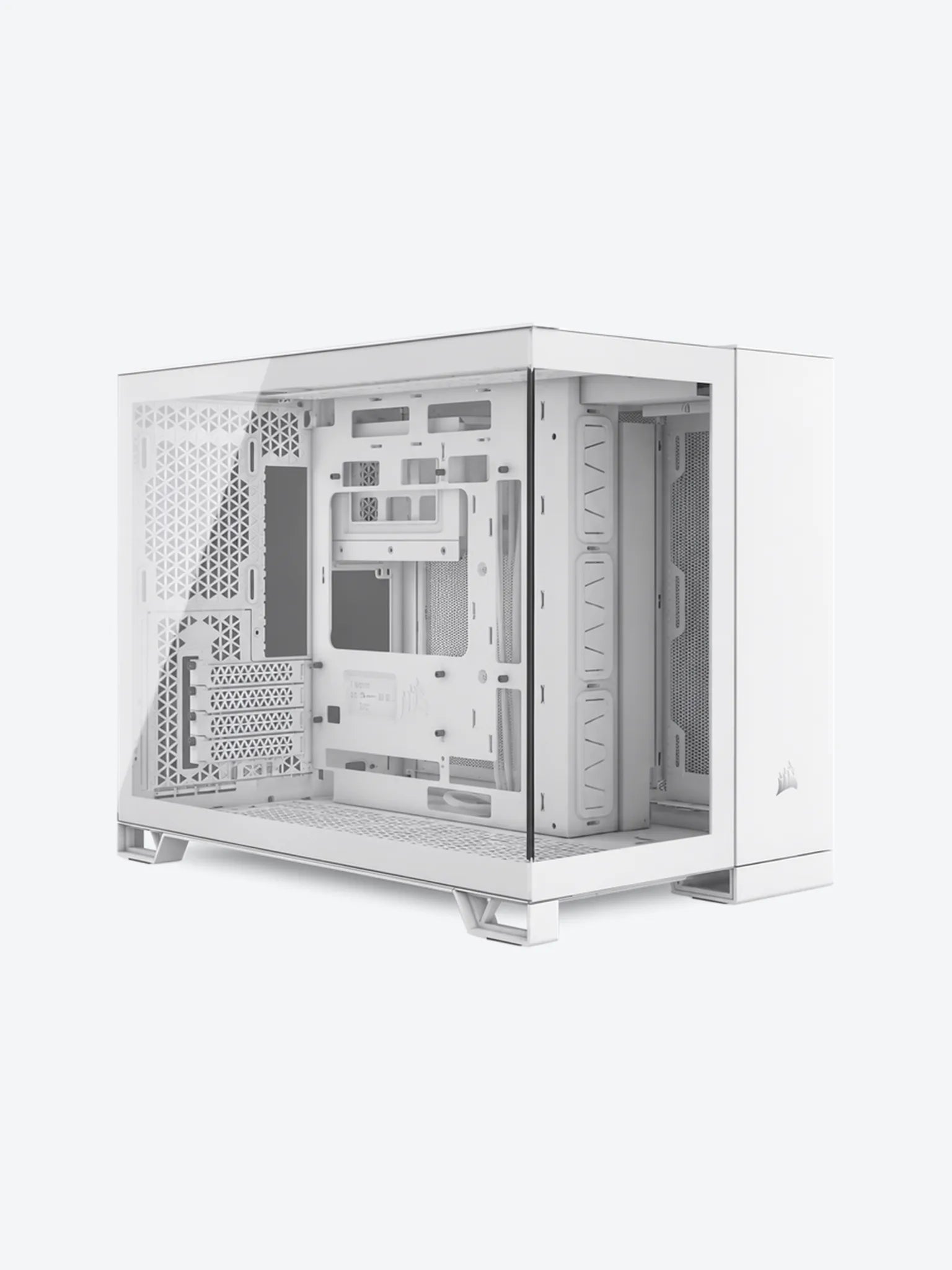 CORSAIR CASE 2500X TEMPERED WHITE