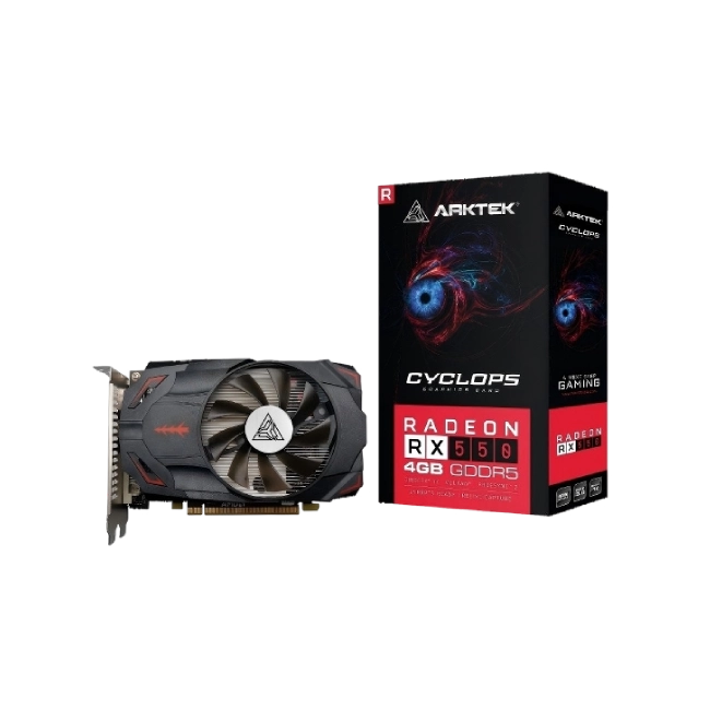 Tarjeta de Video Arktek RX550 4GB DDR5-6