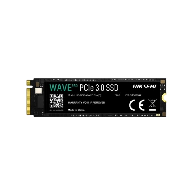 HD INTERNO SOLIDO 2TB HIKSEMI HS-SSD-WAVE PRO(P) 2048G PCLE 3.0 NVME 3520MB/S / 3120MB/S