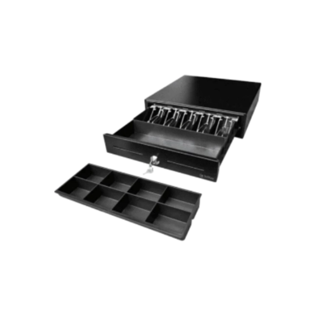Caja Registradora AON CDK-58 Para Billetes y Monedas AO-CD-1004 Color Negro