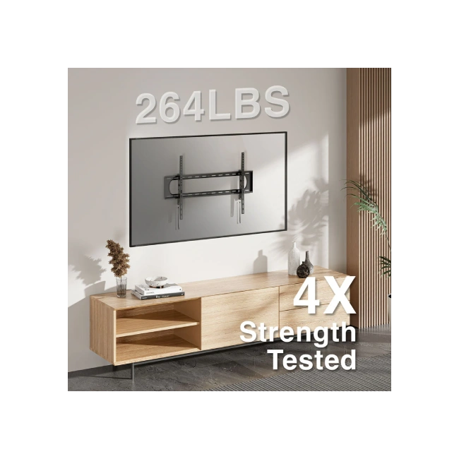 SOPORTE ARGOM PARA TV 60" A 120", DOBLE BRAZO INCLINABLE, 900 X 600 MM-7