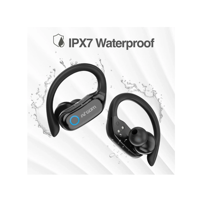 ARGOM SKEIPODS E95 - AUDIFONOS DEPORTIVOS BT CON ENC AI NEGRO-8