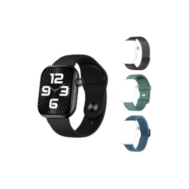 SKEIWATCH ARGOM S40 NEGRO - PANTALLA TFT 2.01", 4 CORREAS, IP67-1