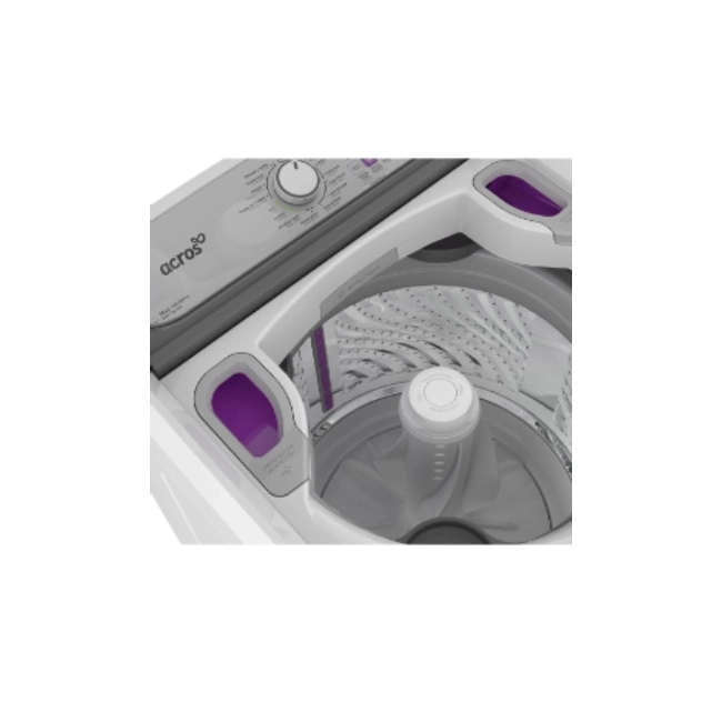 Lavadora Acros Carga Superior 16Kg Automatica Con Agitador Color Blanco-6
