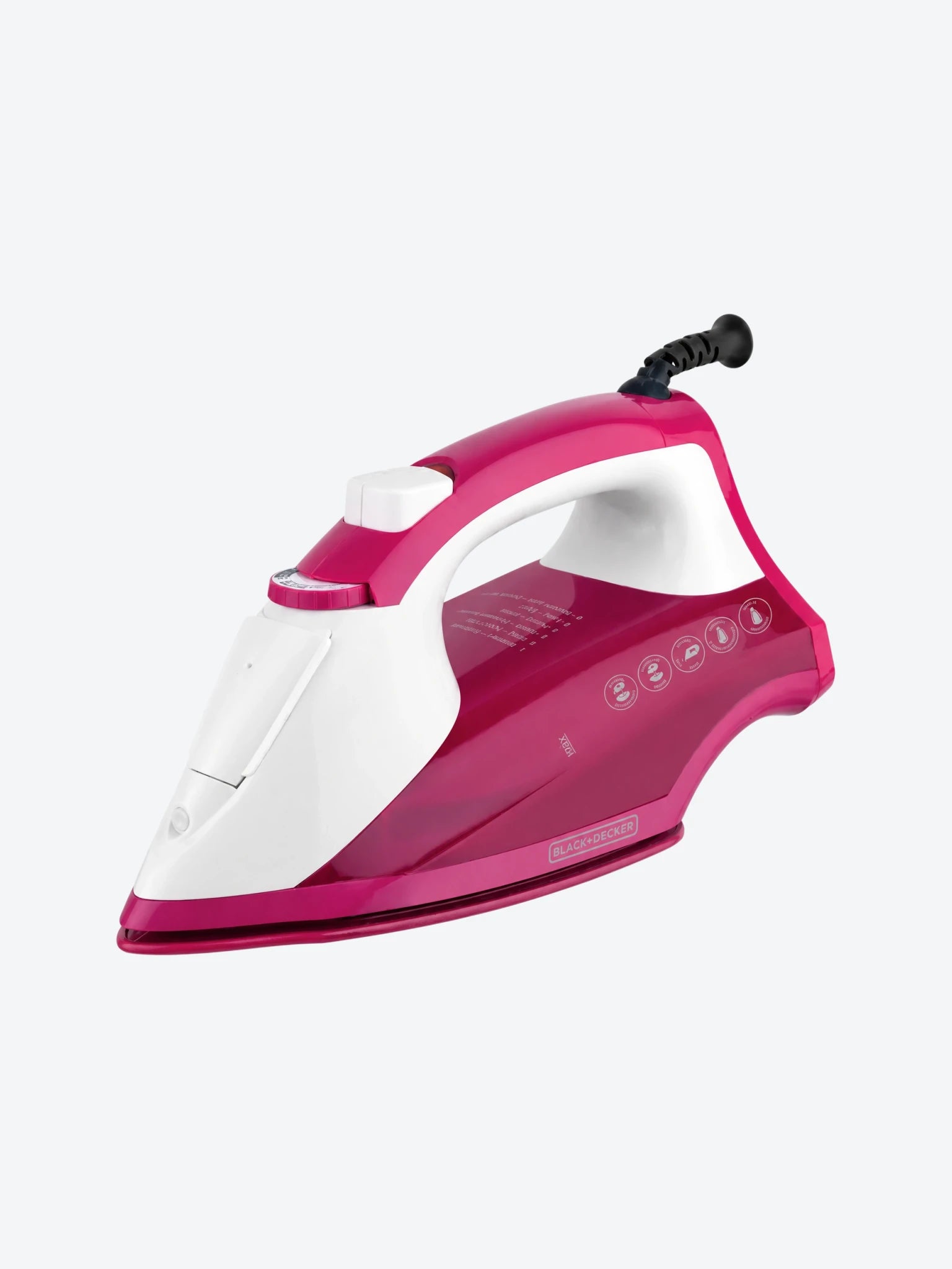 Plancha Para Ropa Black+Decker IR1850 Color Fucsia