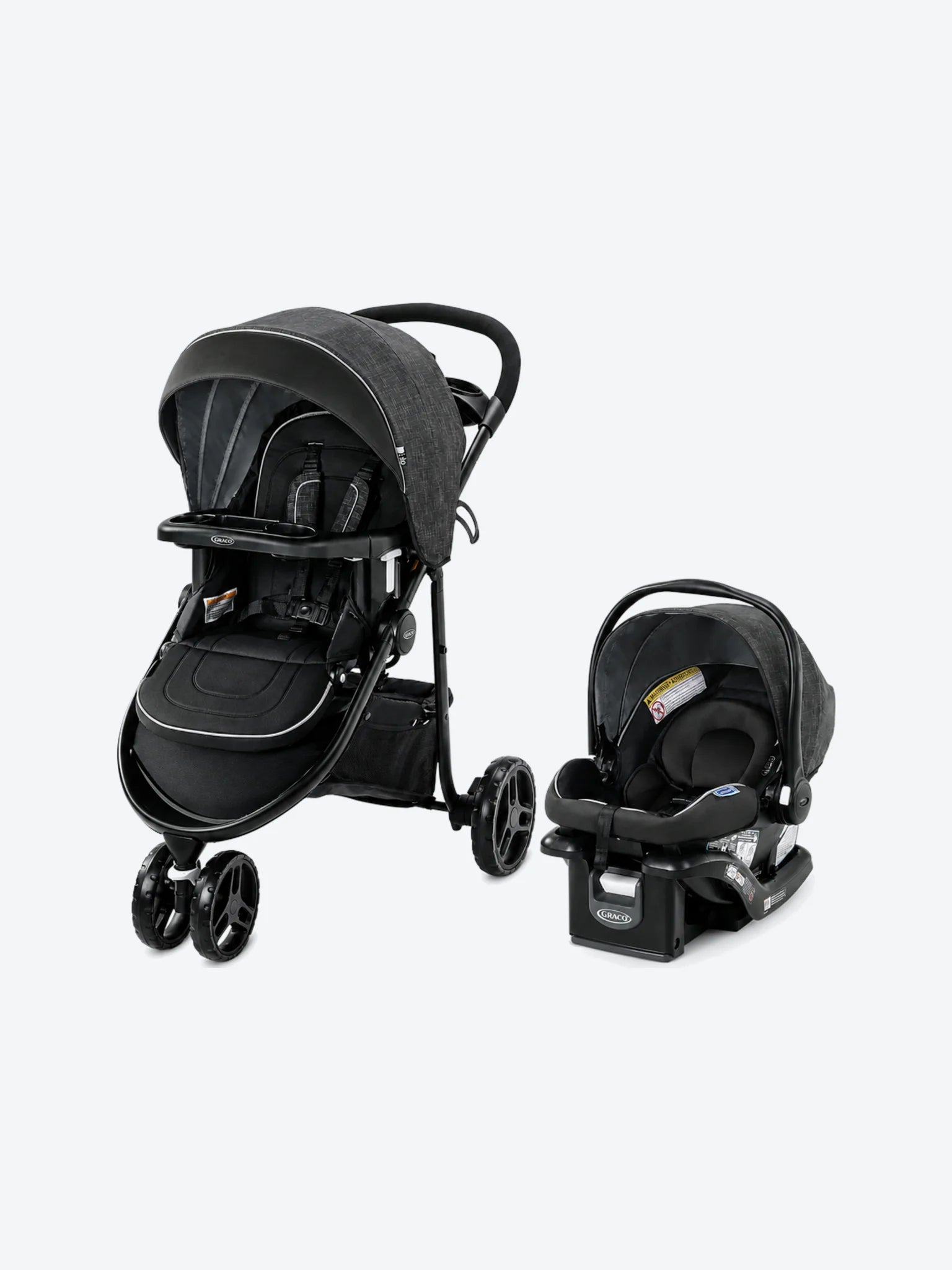 Graco Carruaje Modes 3 Lite DLX con Asiento de Carro Infantil SnugRide 35 Lite LX